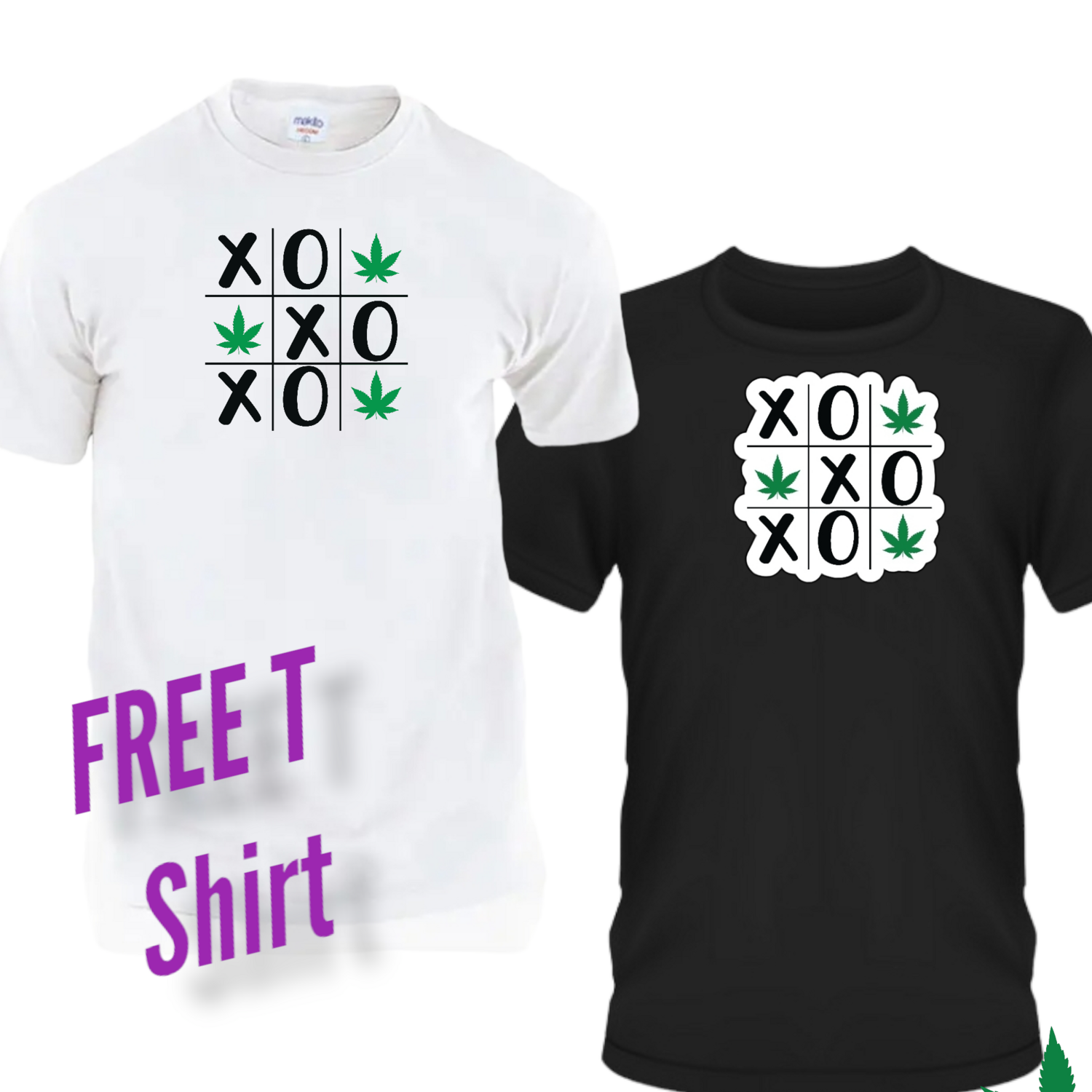 Free Valentine's day tee  tic tac to