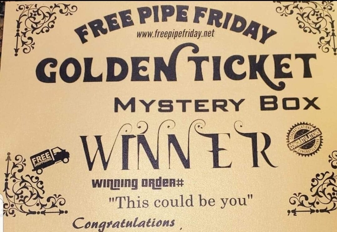 Congrats your a Golden ticket Winner  1 $25 golden ticket package