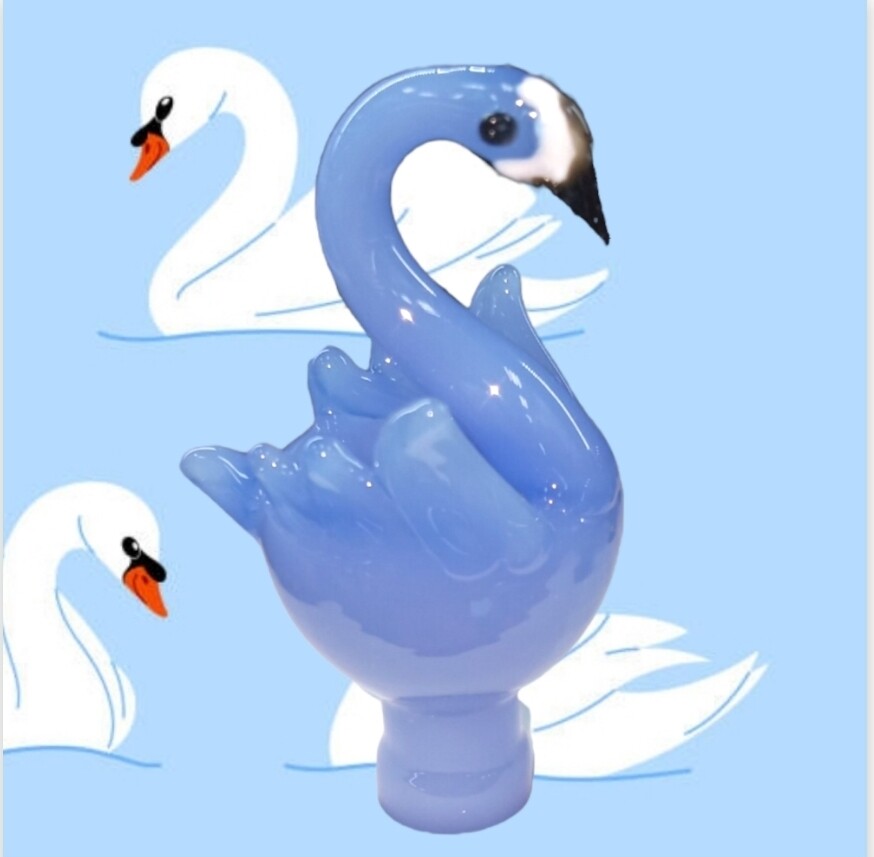 Chill Swan Glass Bowl