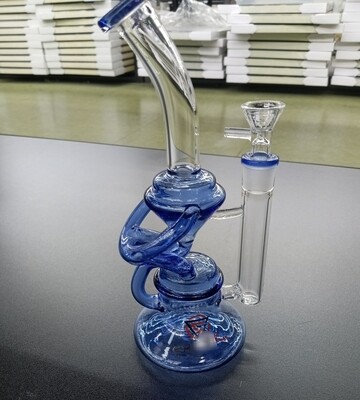 Chill Recycler Oil Rig w/ Inline Perc