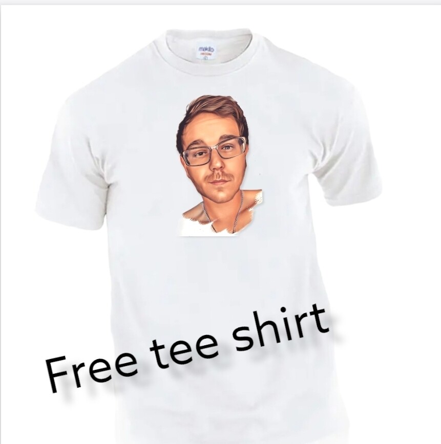 Free Travis Adam's tee shirt