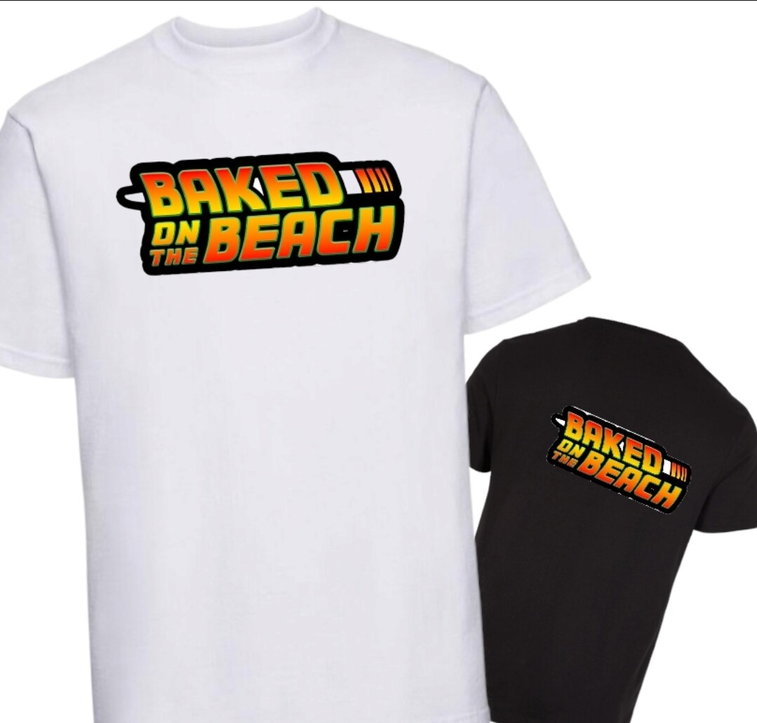 Congra baked on the beach make sure you comment size during check out or we will automatically mail you a large