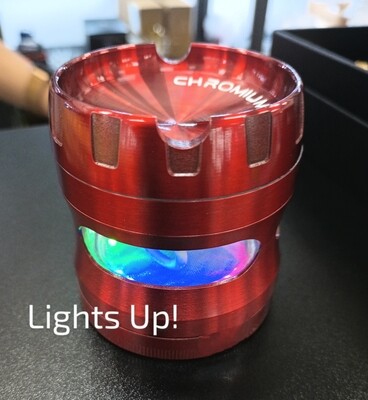 LED Chromium Crusher Light Up Grinder