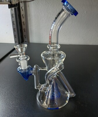 Chill Glass Recycler with Cone Perc