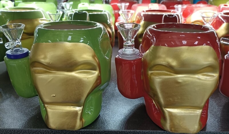 Ironman Mug Water Pipe
