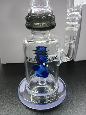 Helios Glass Water Pipe w Bees
