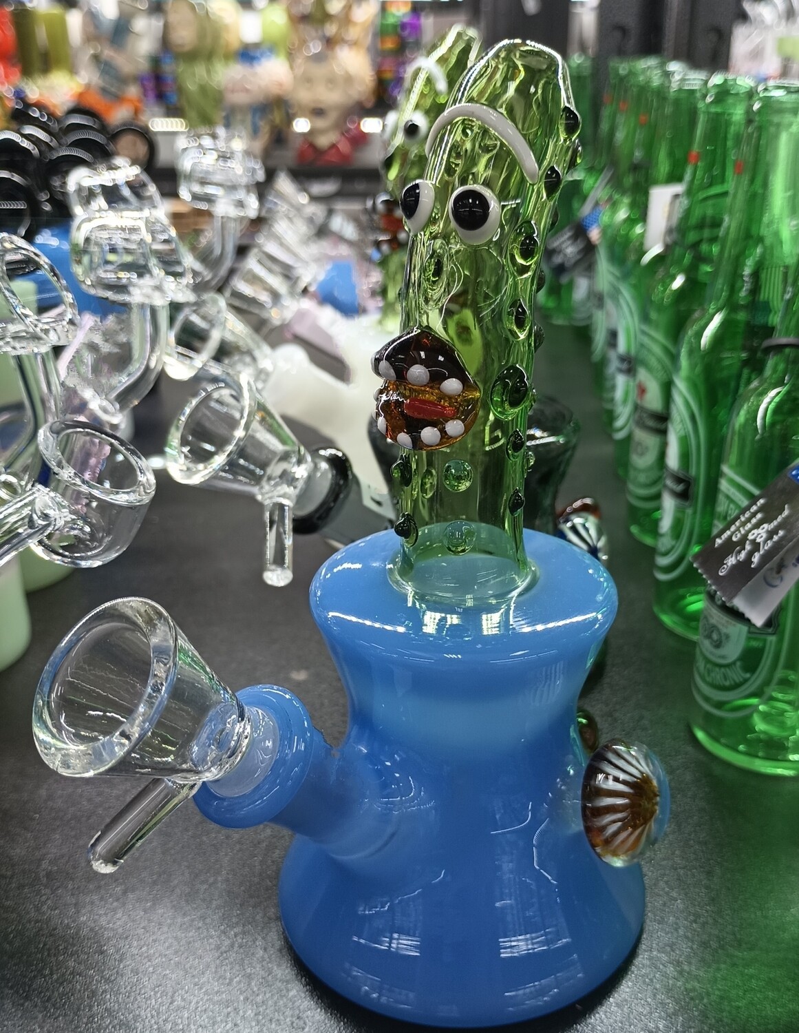 Pickle Neck Small Water Pipe