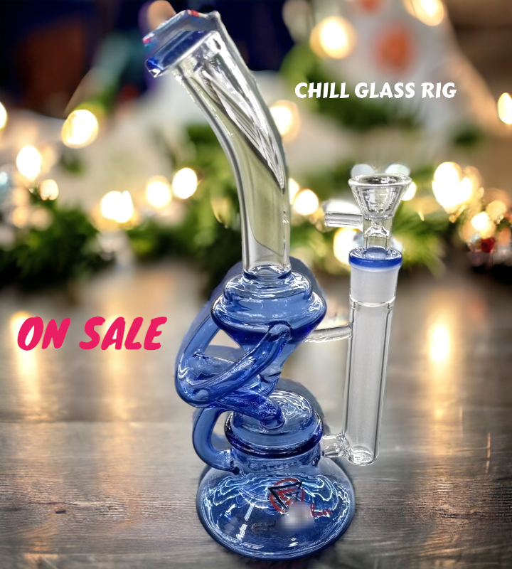 Chill Recycler Oil Rig w/ Inline Perc