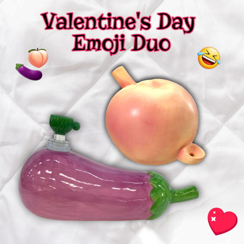 Valentine&#39;s Day Emoji Duo