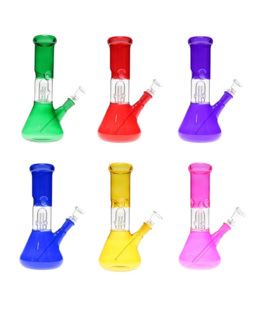 Assorted Colors Water Pipe w Perc