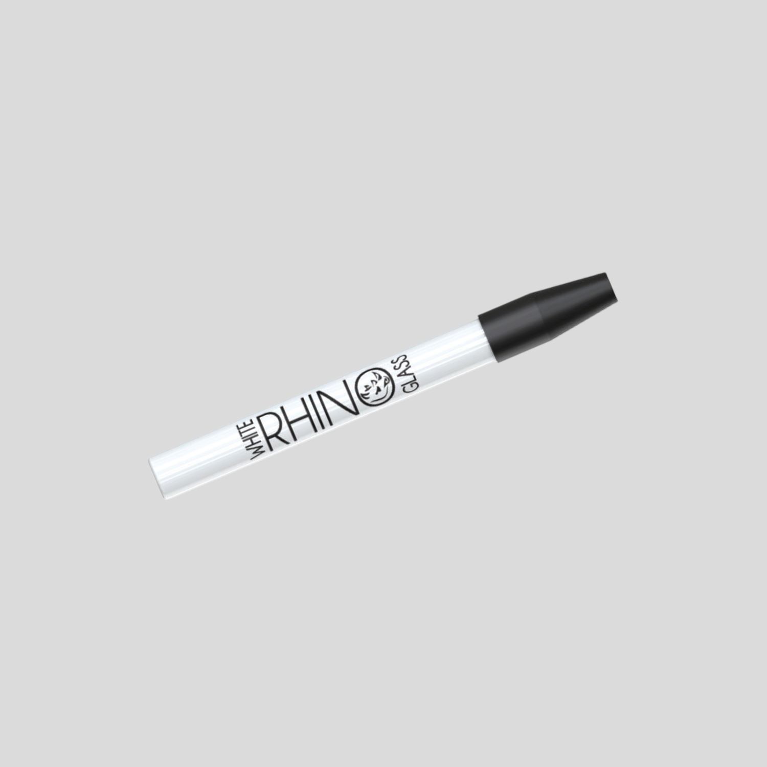 White Rhino Ceramic Dab Straw