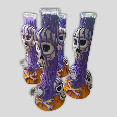 Drippy Skull Water Pipe