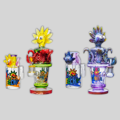 Cheech Sunshine Water Pipe w Ash-Catcher