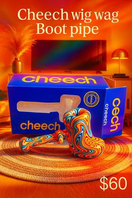 Cheech Wig Wag boot pipe