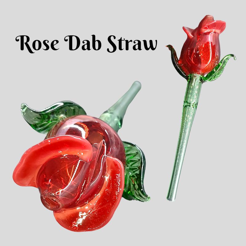 Rose🌹Dab Straw