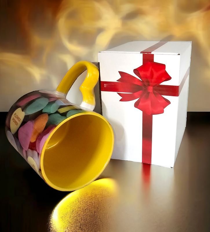 Sweet hearts with a twist mug