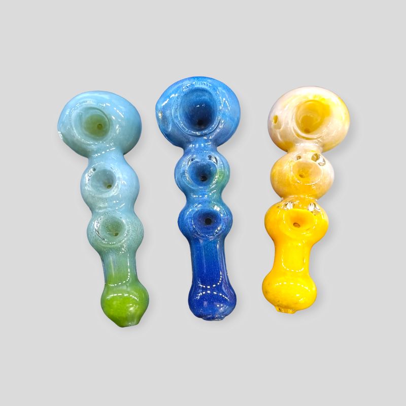 Triple Bowl Spoon Pipe