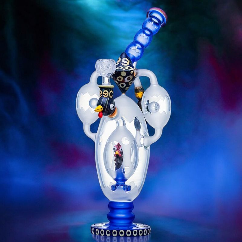 Cheech Rooster in Egg Water Pipe