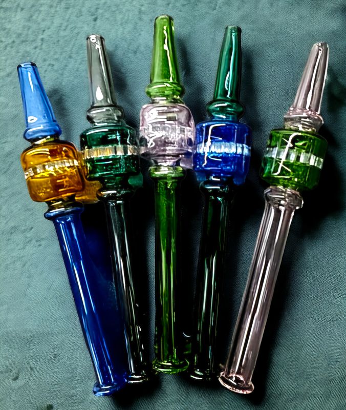 Honeycomb Glass Dab Straw