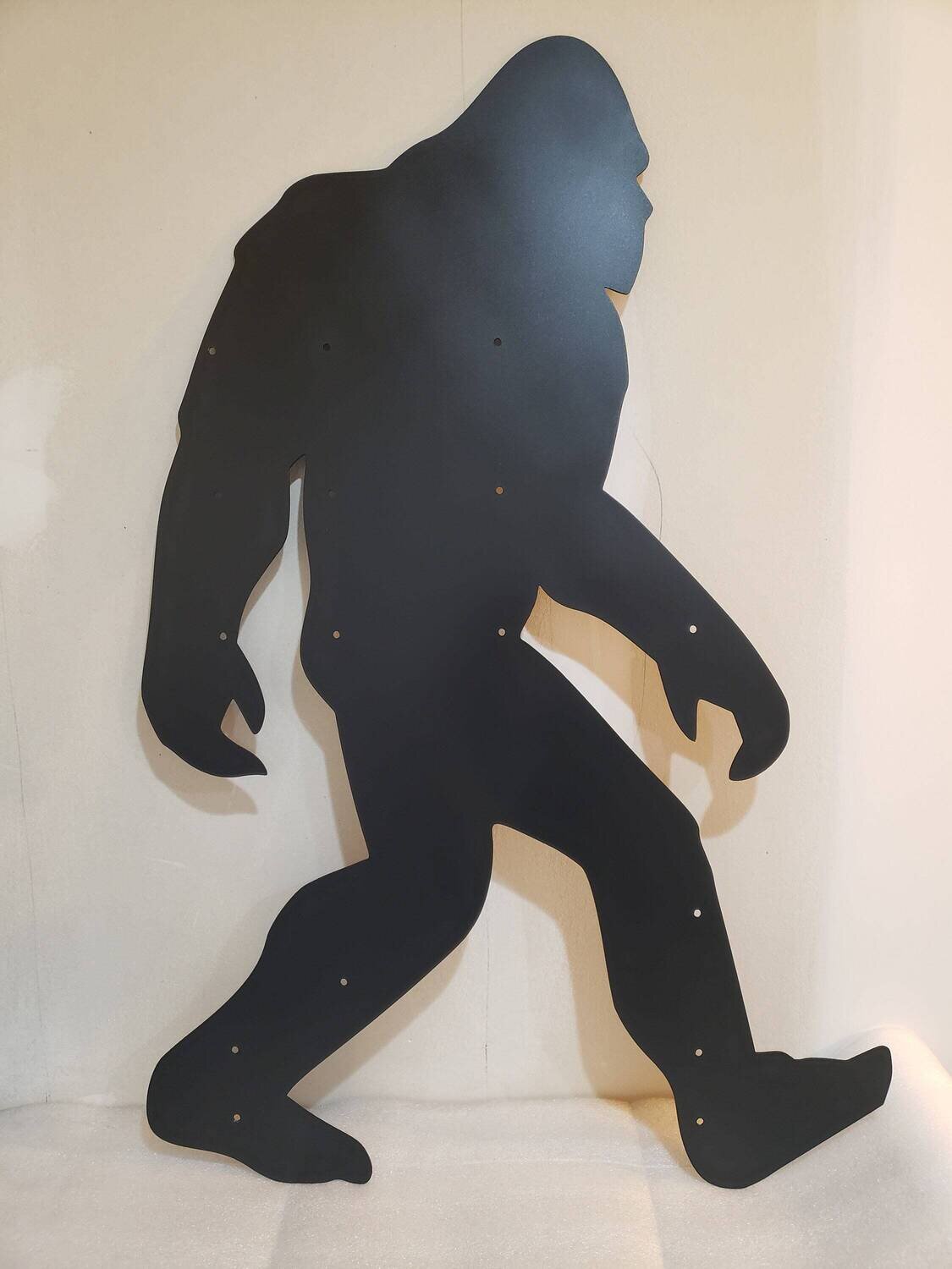 Large Metal Bigfoot, Bigfoot Silhouette, Metal Yeti, Sasquatch