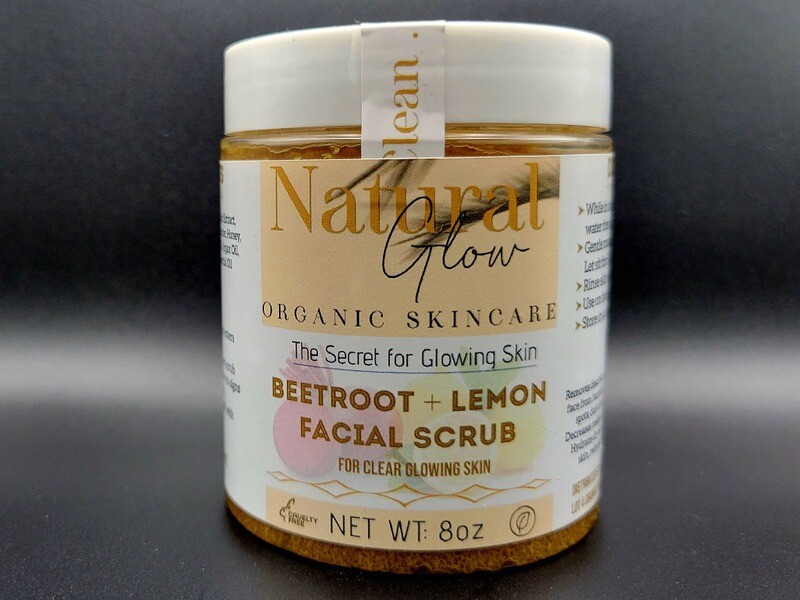 Beetroot and Lemon Facial Scrub