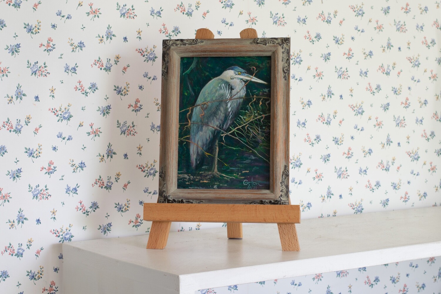 Great Heron - Original Painting