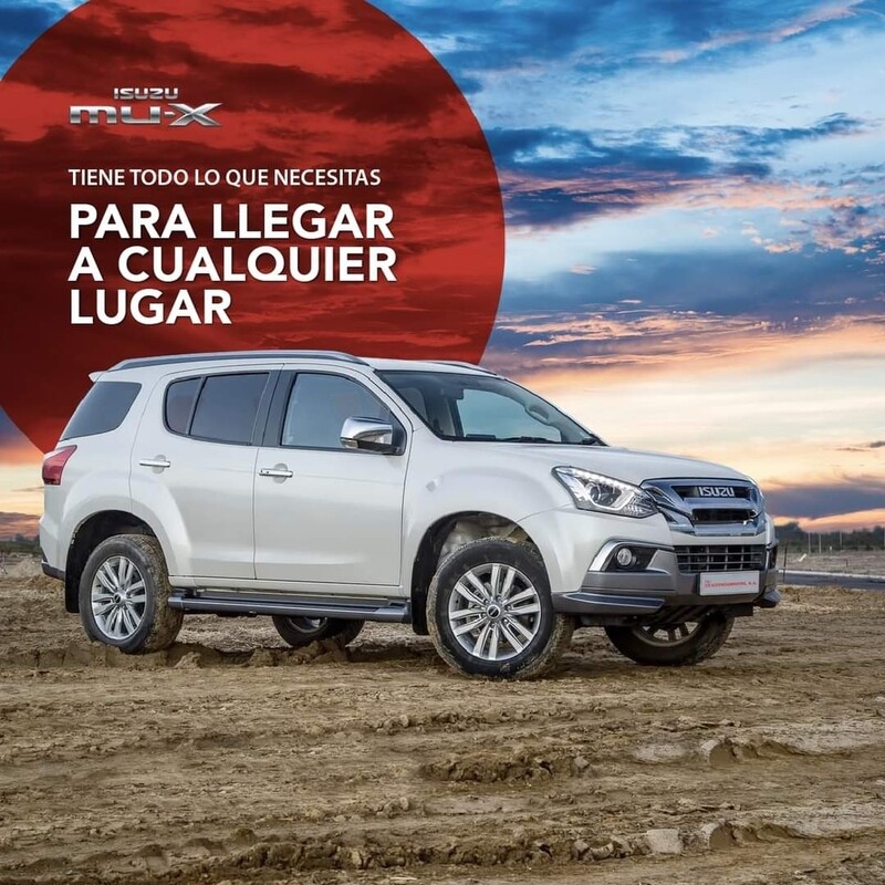Isuzu MU-X 3.0 versión Lujo 4x4