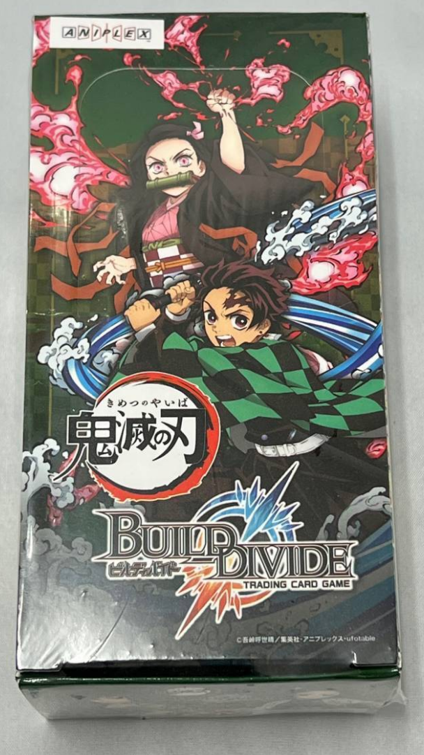 Demon Slayer Build Divide Booster Box Kimetsu No Yaiba