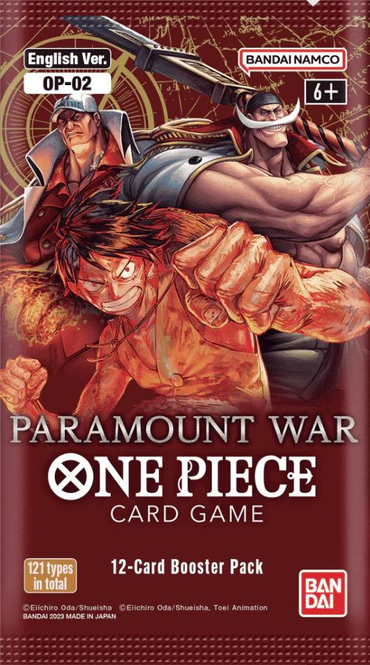 ONE PIECE OP-02 PARAMOUNT WAR BOOSTER PACK