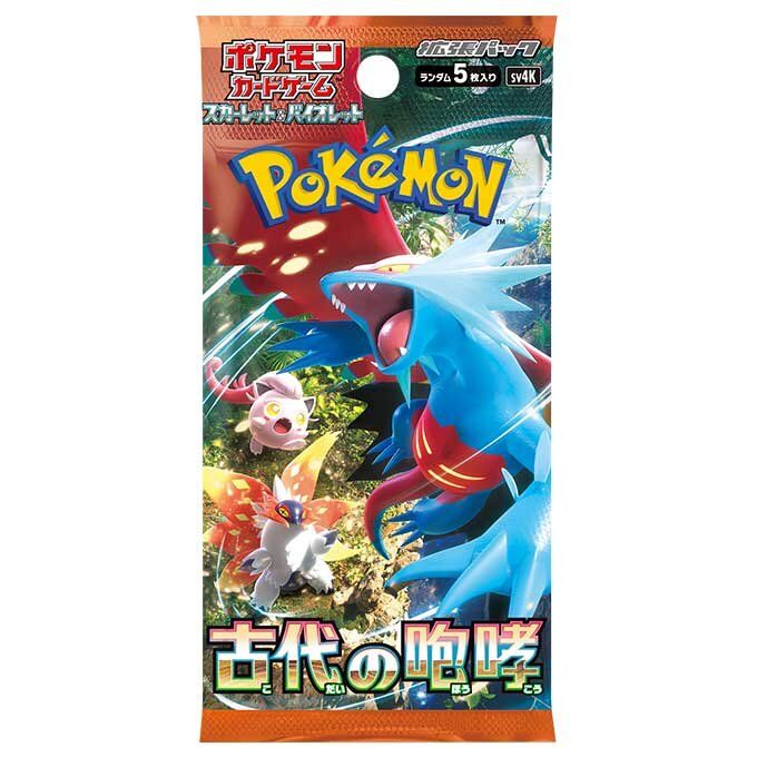 POKEMON Sv4k ANCIENT ROAR BOOSTER PACK - Japanese