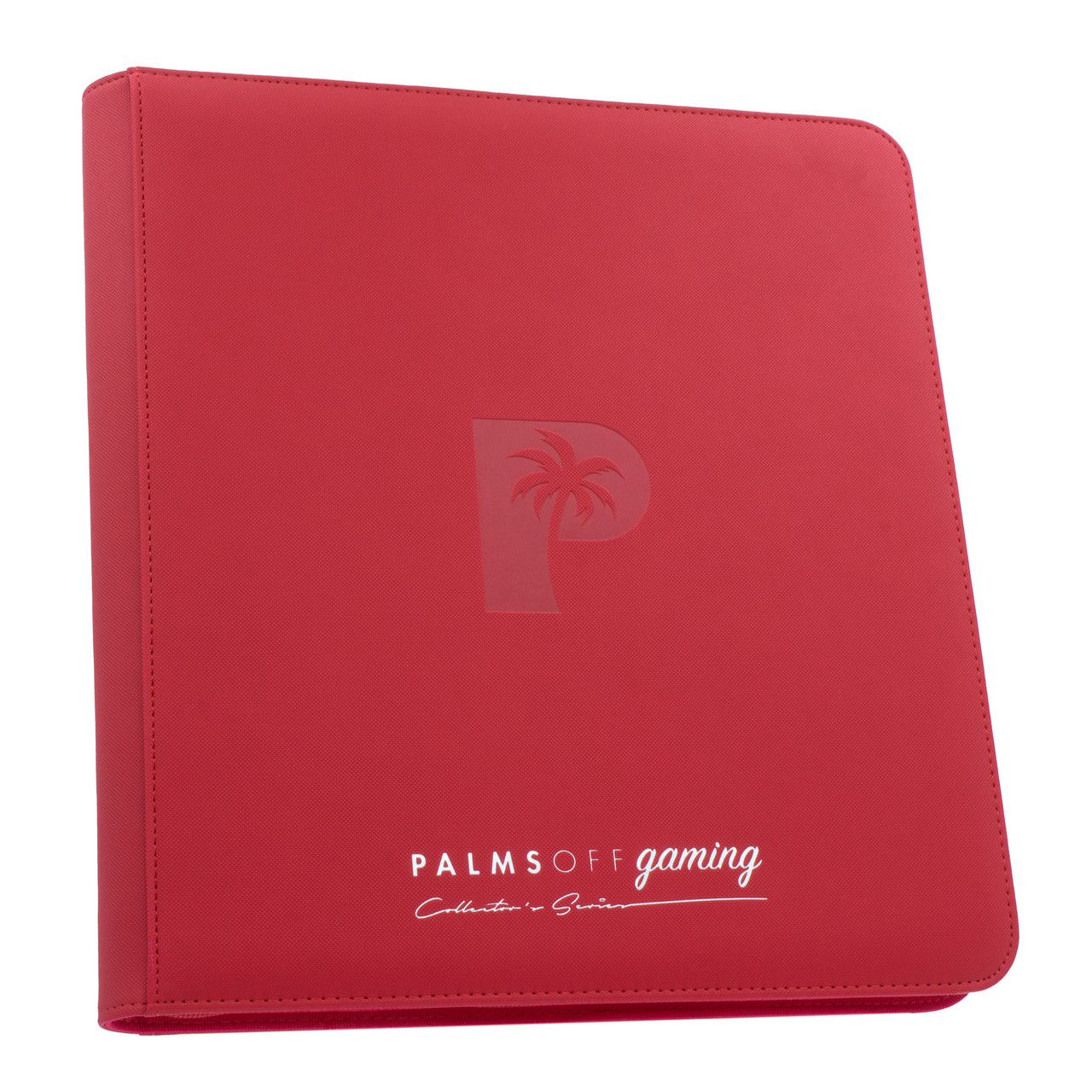 POG Collector&#39;s Series - RED - 12 Pocket Zip Trading Card Binder