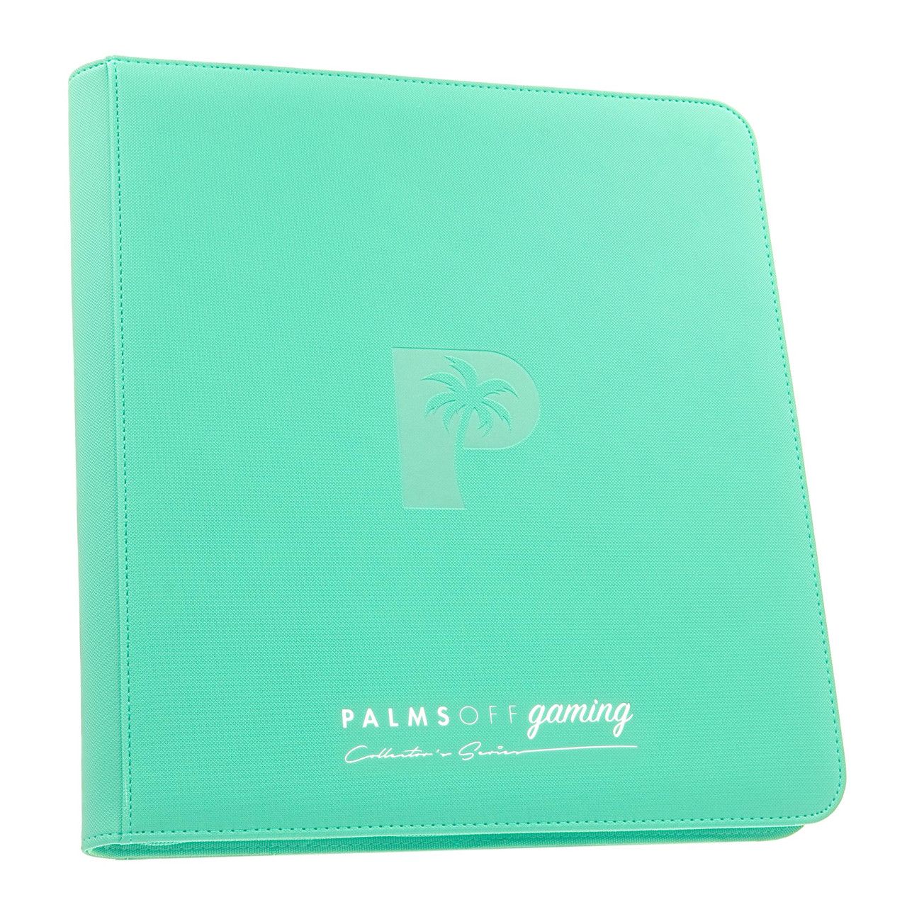 POG Collector&#39;s Series - TURQUOISE - 12 Pocket Zip Trading Card Binder