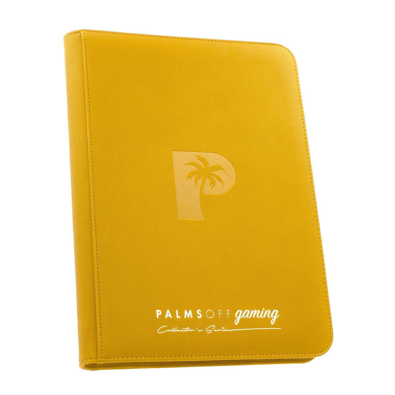 POG Collector&#39;s Series - YELLOW - 9 Pocket Zip Trading Card Binder
