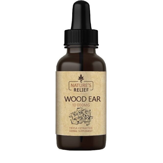 Wood Ear Mushroom Tincture 30ml - Nature&#39;s Relief