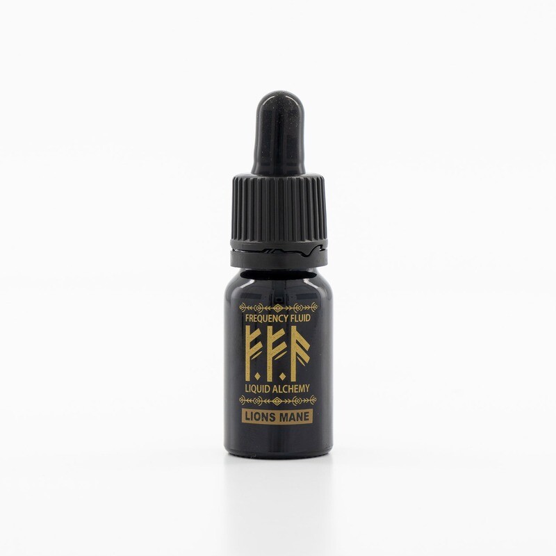 Lion&#39;s Mane Mushroom Botanical Extract 10ml - Frequency Fluid