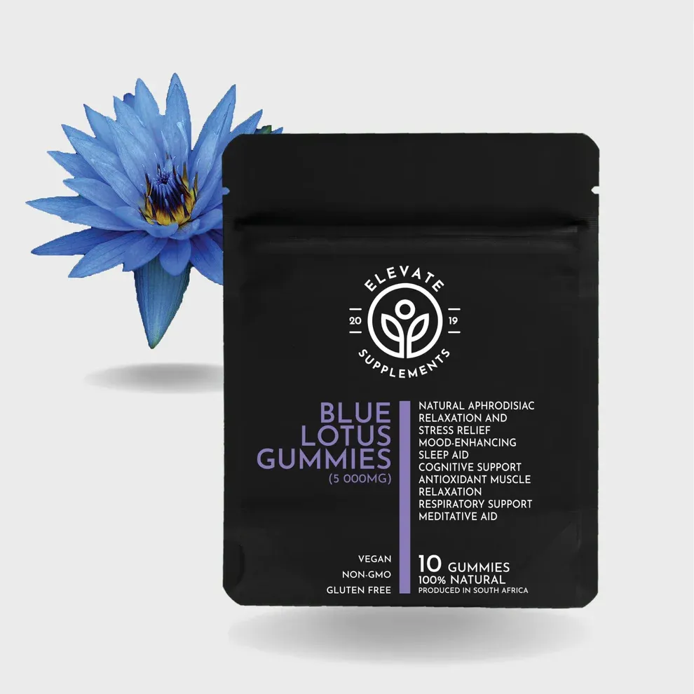 Blue Lotus Gummies - Elevate Supplements, Size: 10 Pack