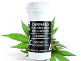 Cannabis Full Spectrum THC Capsules (x30) - NMSA, Strength: 15mg THC per capsule (450mg Total)