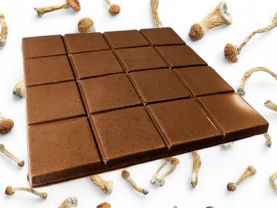 6g P. cubensis Mushroom Chocolate Slab