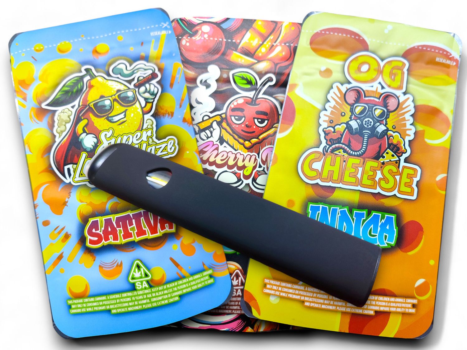 THC Cannabis Distillate Vape Pen- 1ml