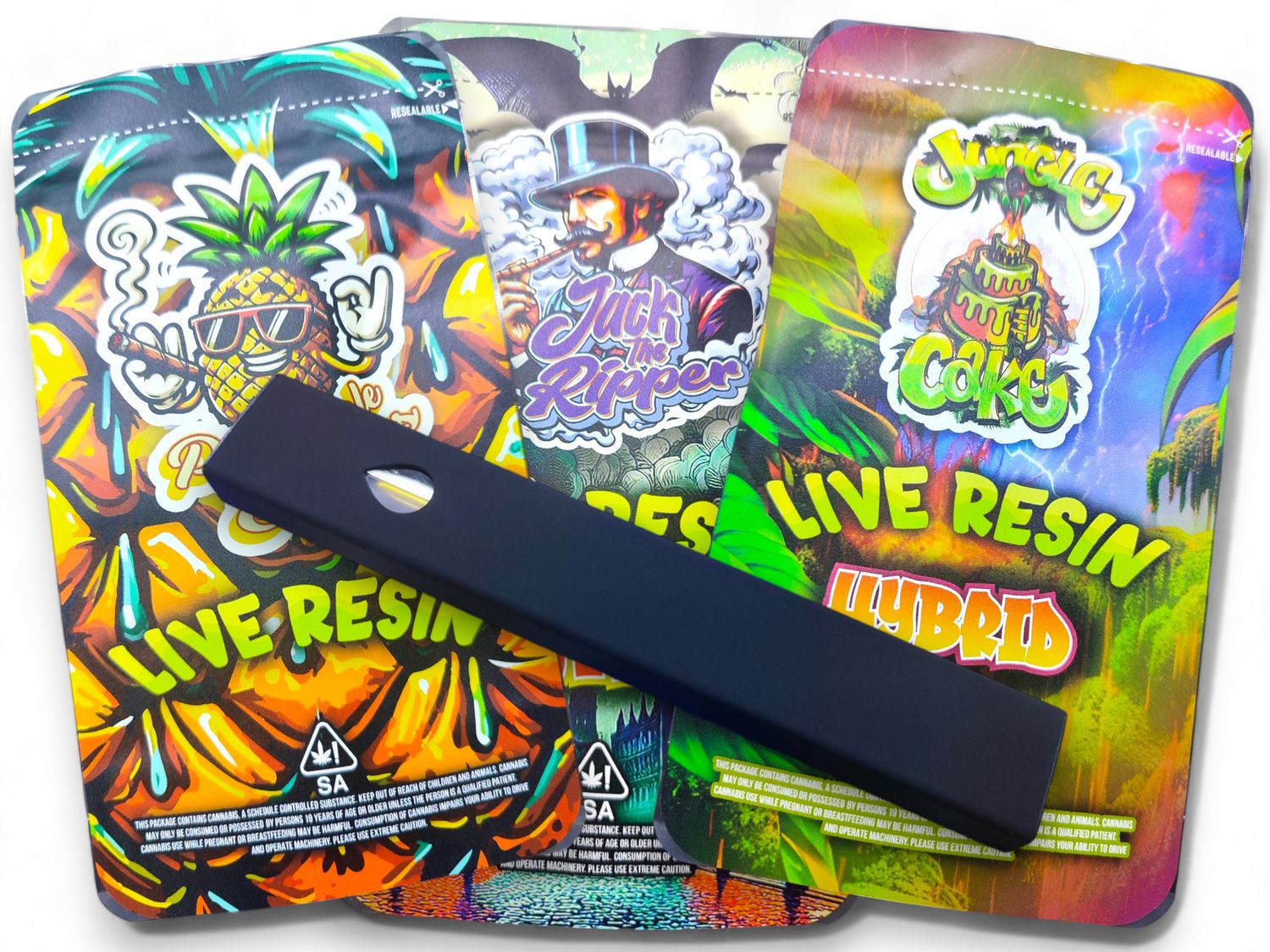 THC Cannabis Live Resin Dab Vape Pen- 1ml