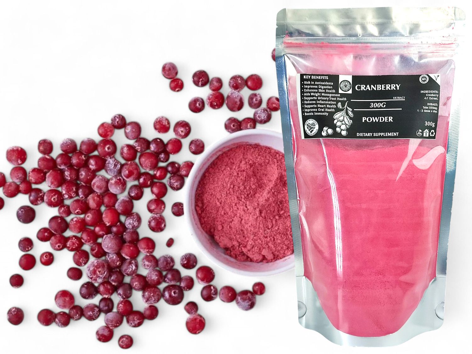 Cranberry 4:1 Extract Powder