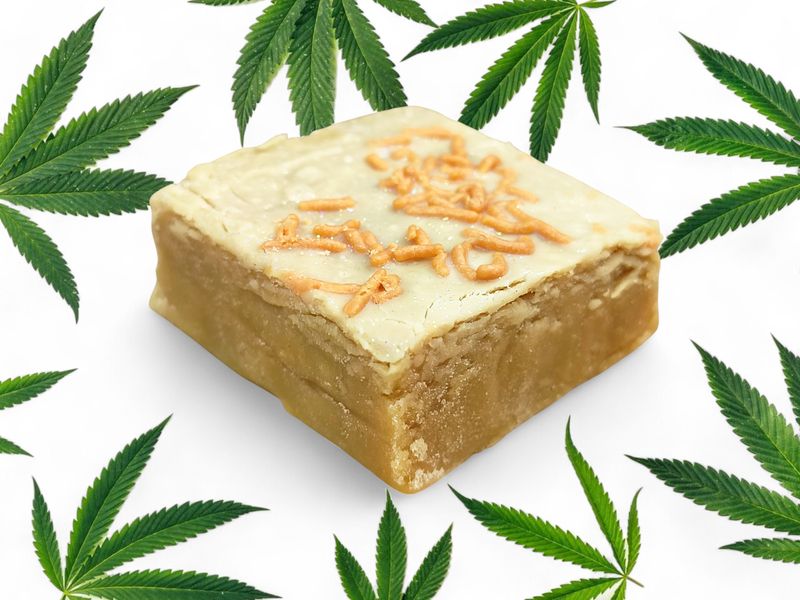 80mg THC Infused Biscoff Fudge