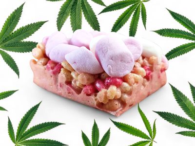80mg THC Infused Rice Crispy Treat