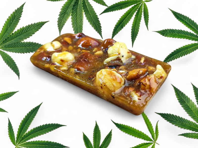 100mg THC Infused Nut Brittle