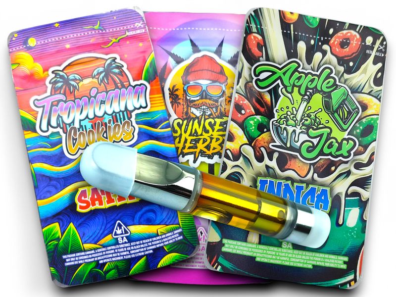 THC Cannabis Distillate Vape Cartridge - 1ml (510 thread)