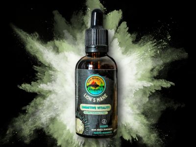 Lion&#39;s Mane Mushroom Tincture 50ml - Gaia Mountain Mycology