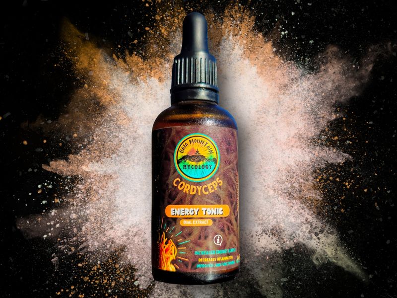 Cordyceps Mushroom Tincture 50ml - Gaia Mountain Mycology