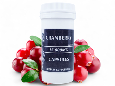 500mg Cranberry 4:1 Extract Capsules (x30) - NMSA