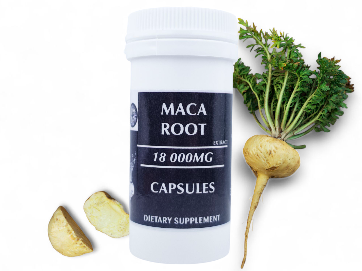 600mg Maca Root 10:1 Extract Capsules (x30) - NMSA