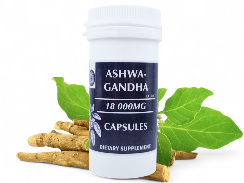 600mg Ashwagandha 15:1 Extract Capsules (x30) - NMSA